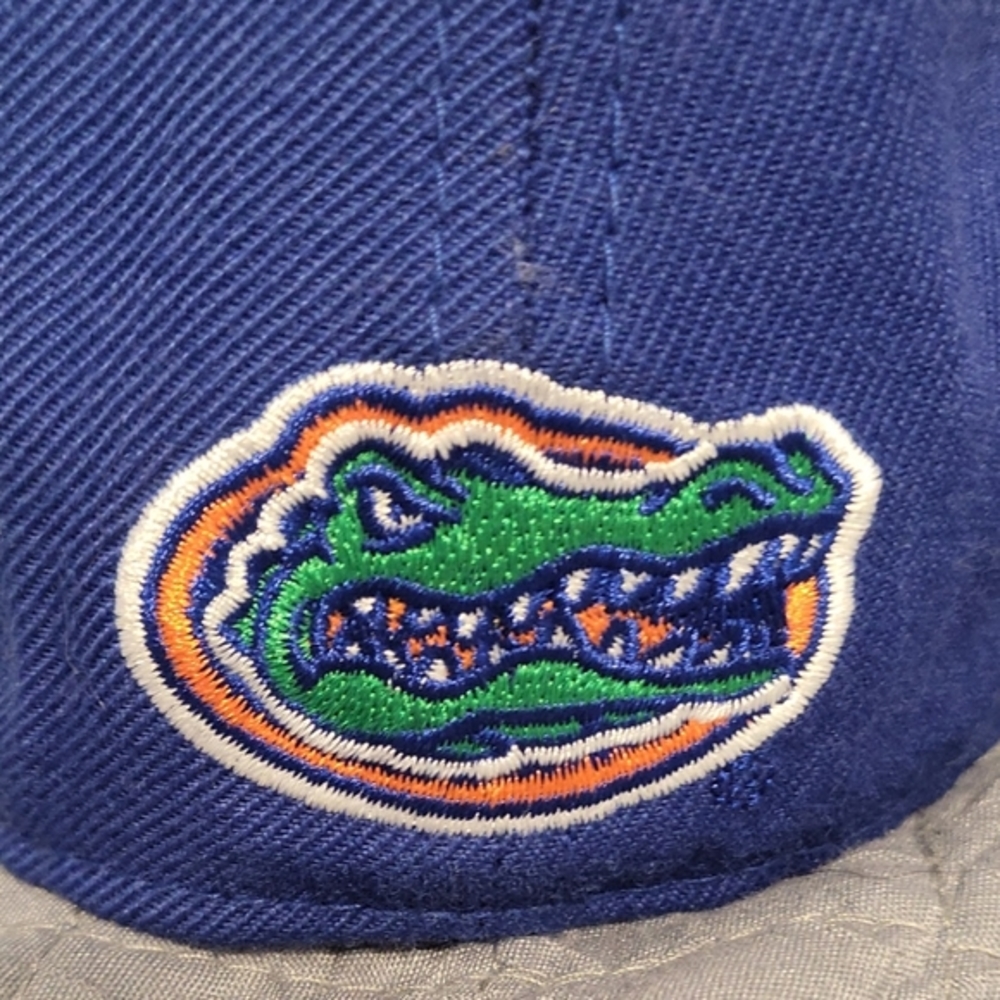 Florida Gators Baseball Cap  Size 7 7/8 Blue Stretch Fit Adult Top Of The World‎ - Picture 3 of 5